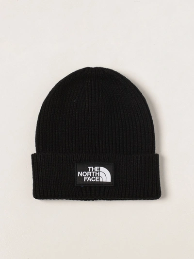 Shop The North Face Beanie Hat With Embroidered Logo In Black
