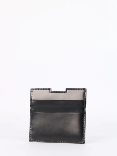 Shop A-cold-wall* Black Leather Card Holder
