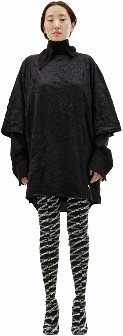 Shop Balenciaga Black Oversize T-shirt