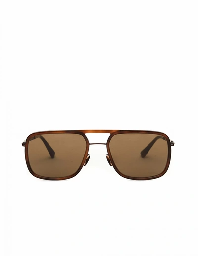 Shop Mykita Lite Elgard Sunglasses In Brown
