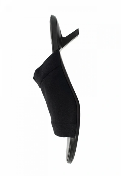 Shop Balenciaga Void Stretch Mules In Black