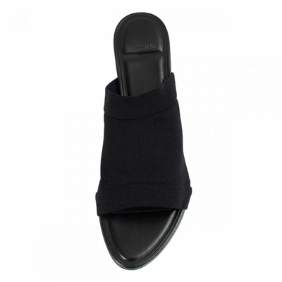 Balenciaga Void Stretch Sandal In Black