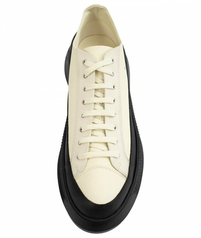 Shop Oamc Rugged Sole White Sneakers