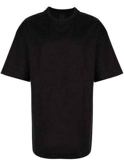 Shop Juunj Plain T-shirt In Black