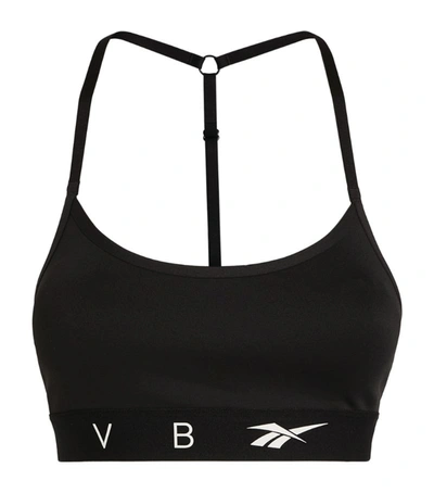 Shop Victoria Beckham Reebok X  T-back Sports Bra In Black