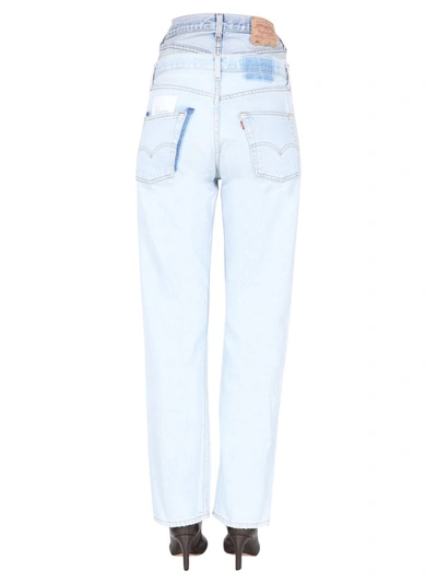 Shop 1/off Double Waisted Jeans Unisex In Denim