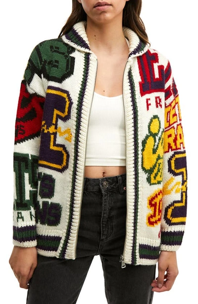 Varsity Cardigan Iets Frans Cardigan Iets Frans… Chunky Varsity