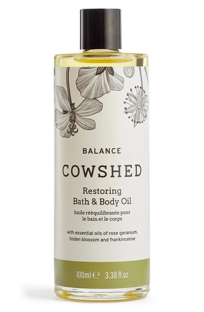 Shop Cowshed Balance Restoring Bath & Body Oil, 3.4 oz