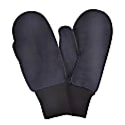 Owen Barry Sheepskin Mittens Navy - Broom
