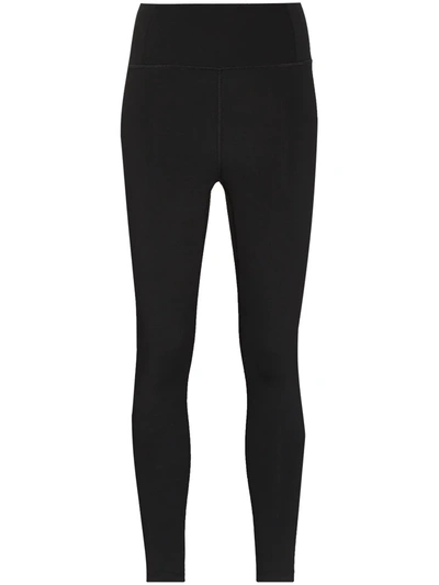 Girlfriend Collective Compressive High-rise Stretch-recycled Polyester Leggings In Black