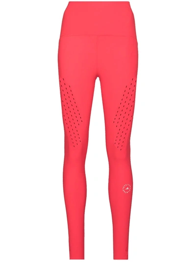 Shop Adidas By Stella Mccartney Truepurpose High-rise Leggings In Pink