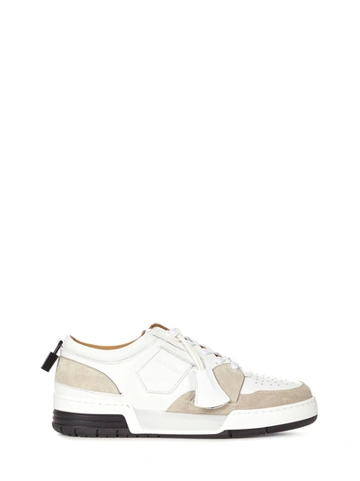 Shop Buscemi Air Jon Sneakers In White