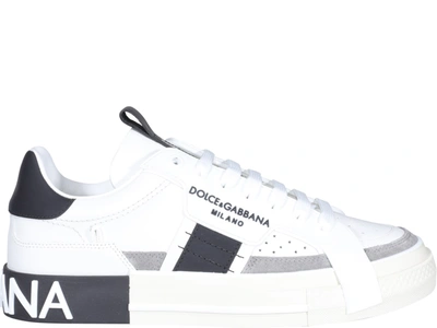 Shop Dolce & Gabbana 2.zero Sneakers In White