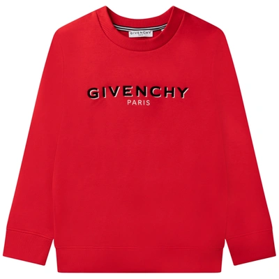 Shop Givenchy Sweatshirt With Print In Rossa