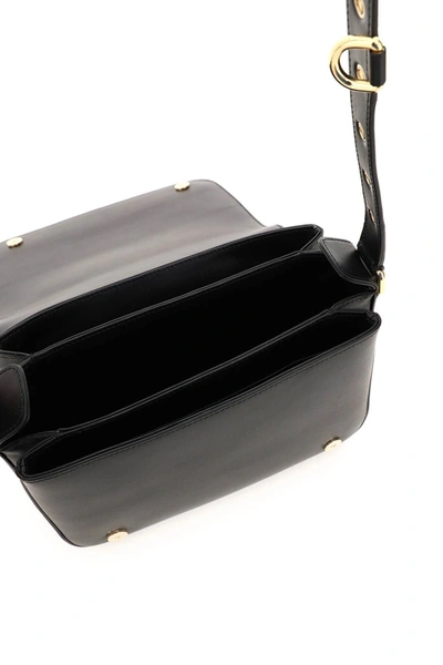 Shop Dolce & Gabbana 3.5 Leather Bag In Black