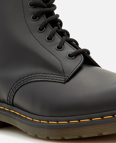 Shop Dr. Martens' Dr. Martens 1460 Smooth Letaher Boots In Black