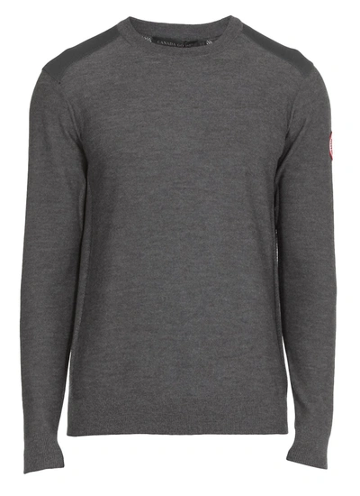 Shop Canada Goose Sweaters In Iron Grey
