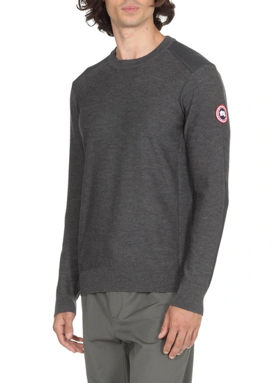 Shop Canada Goose Sweaters In Iron Grey