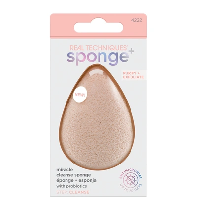 Shop Real Techniques Sponge+ Miracle Cleanse Sponge