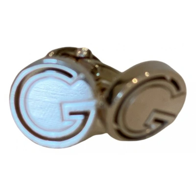 Pre-owned Gucci Silver Cufflinks