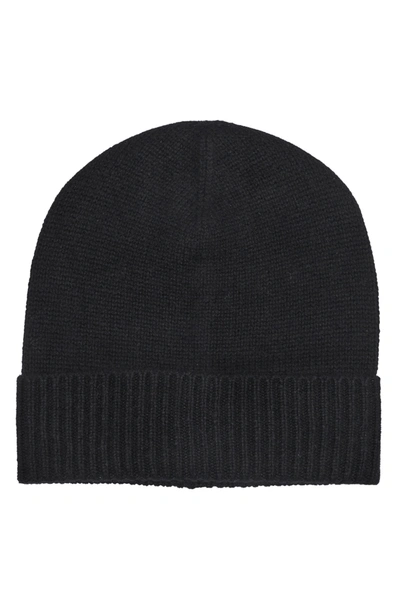 Shop Vince Camuto Cashmere Knit Beanie In Black