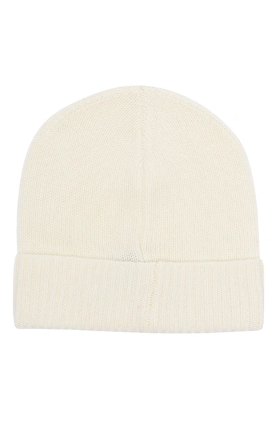 Shop Vince Camuto Cashmere Knit Beanie In Ivory