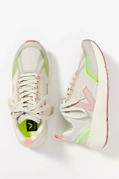 Shop Veja Condor Sneakers In Pink