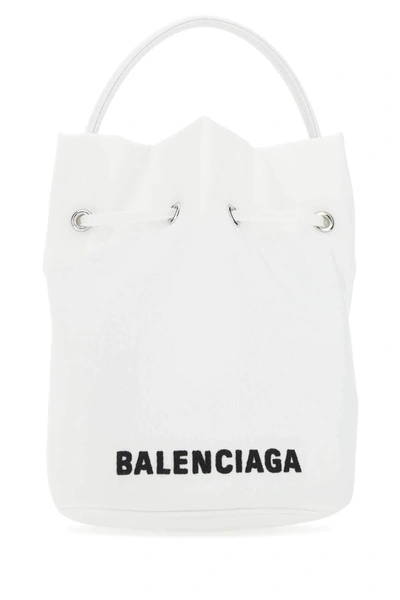 Balenciaga - Wheel Xs Canvas Bucket Bag - Womens - Black for Women