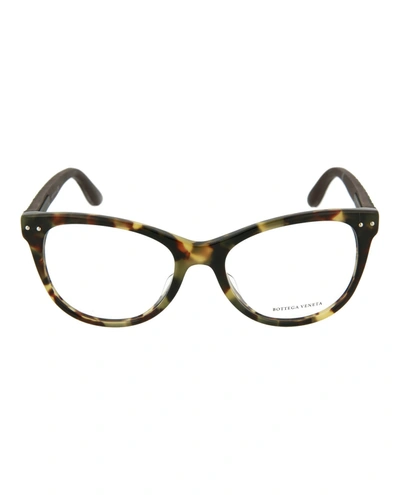Shop Bottega Veneta Cat-eye Optical Frames