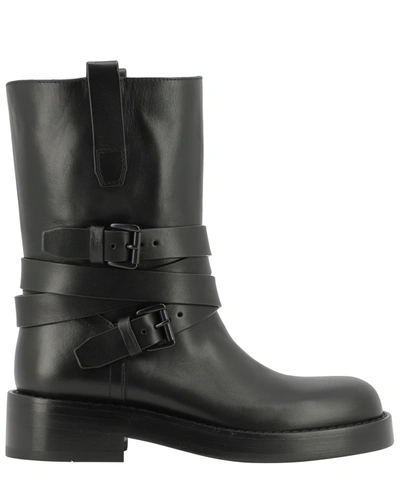 Shop Ann Demeulemeester "julian" Boots In Black  