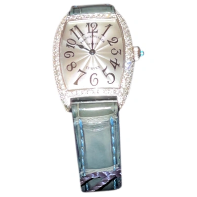 Pre-owned Franck Muller Casablanca White Gold Watch