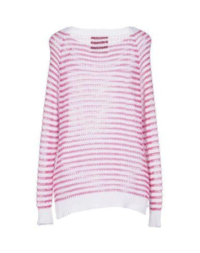 Shop Pink Memories Sweaters In Fuchsia
