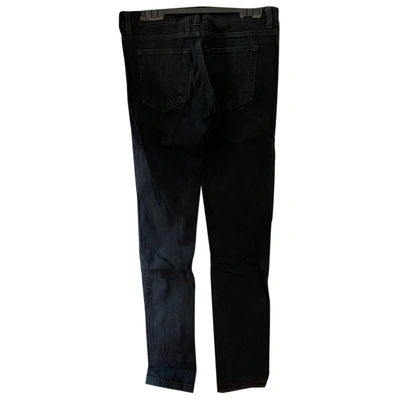 Pre-owned Saint Laurent Jeans In Black