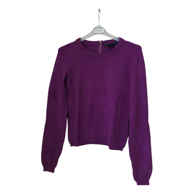 Pre-owned Marc By Marc Jacobs Jumper In Purple