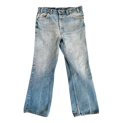 Pre-owned Levi's Bootcut Jeans In Blue