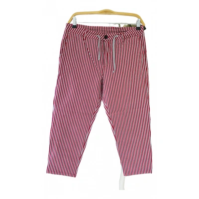 Pre-owned Department 5 Chino Pants In Multicolour