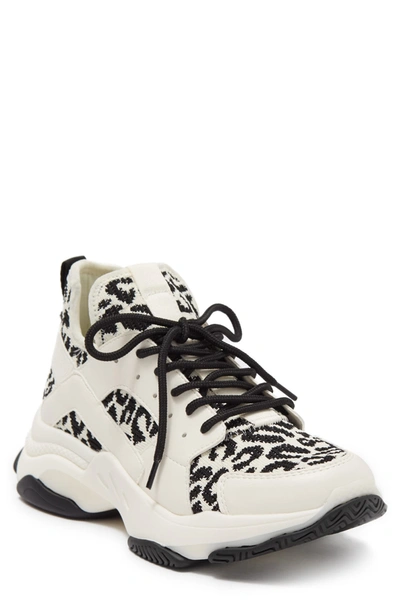 Shop Steve Madden Arelle Chunky Sneaker In Leopard Multi