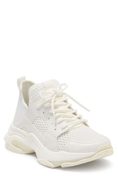 Shop Steve Madden Arelle Chunky Sneaker In White