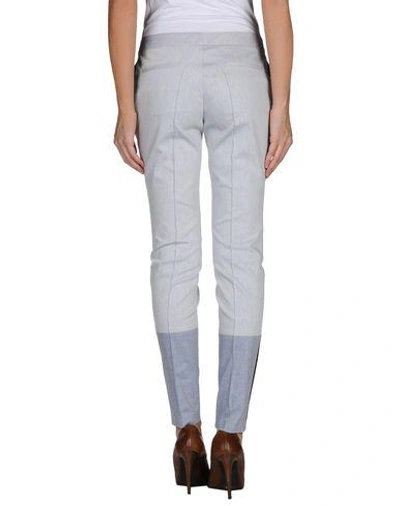 Shop Barbara Bui Casual Pants In Light Grey