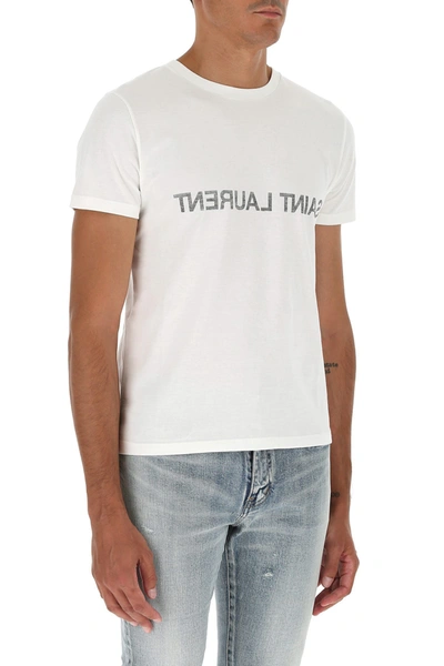 Shop Saint Laurent T-shirt-l Nd  Male