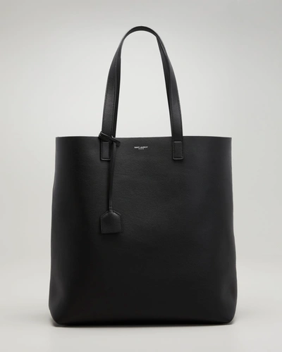 Shop Saint Laurent Men's Ysl Shopping Tote Bag In Nero