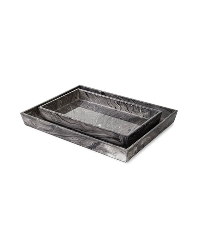 Shop Pigeon & Poodle Micco Trays, Set Of 2