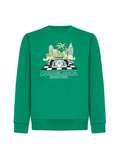 Shop Casablanca Fleece In Green Finish Line