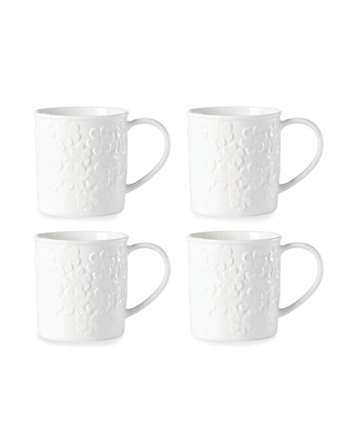 Shop Kate Spade Blossom Lane 4-piece Mug Set