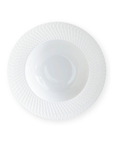 Shop Bernardaud Twist White Rim Soup Plate