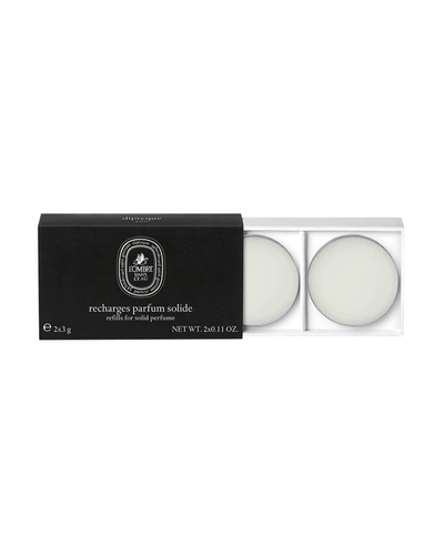 Shop Diptyque L'ombre Dans L'eau Solid Perfume Refills, 2 X 0.1 Oz.