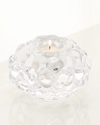 Shop Orrefors Raspberry Votive In Clear
