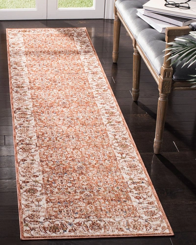 Ralph Lauren Helena Beige/light Rust Power-loomed Rug, 2' X 10' In Beige/light Rust