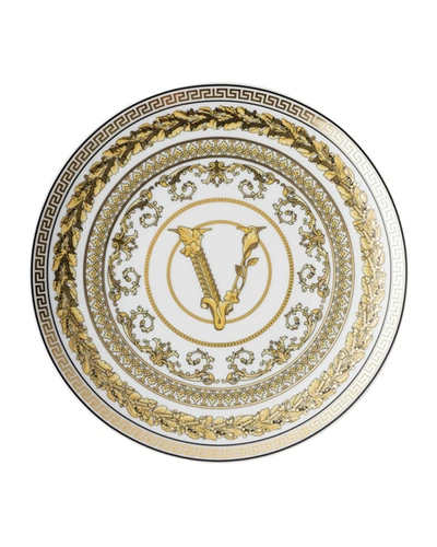 Shop Versace Virtus Gala White Bread & Butter Plate