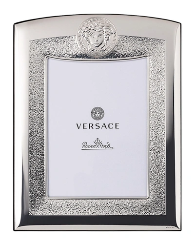 Shop Versace Vhf7 Picture Frame In Silver, 5x7